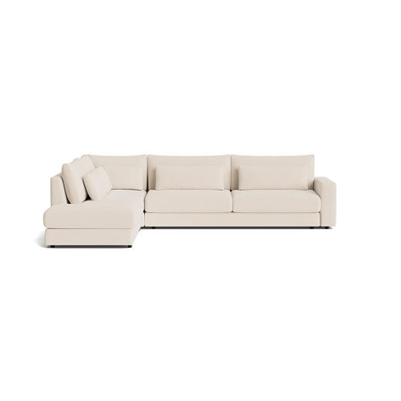 Sevilla hjørnesofa, venstrevendt - Lincoln Beige - 325x240x85 - Sofa, hjørnesofa