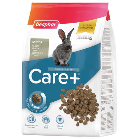 Beaphar - CARE+ Senior Kanin 1,5kg - Smådyr - Fôr & høy til smådyr - Pellets - ZOO.no