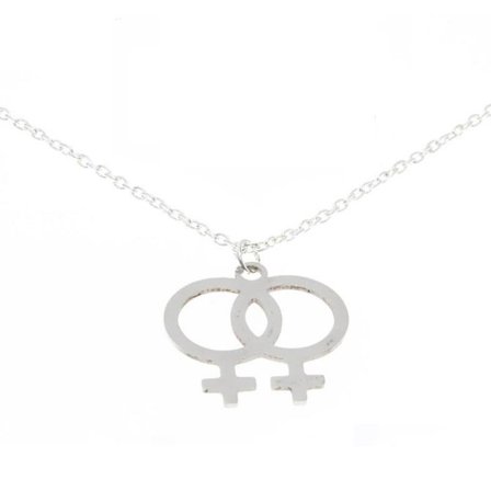 Choker - Double Female Symbol - LGBT