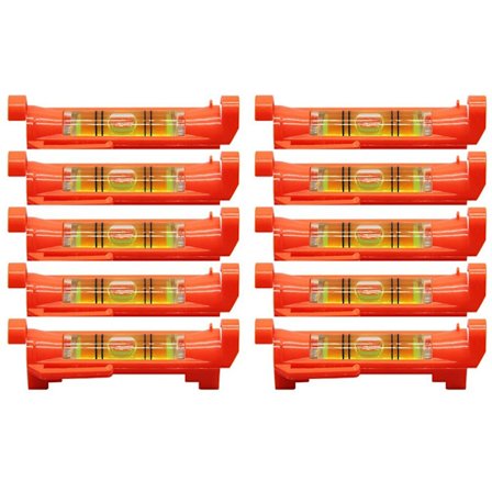 10 stk boblenivå hengende nivåer Måling nivå gadget