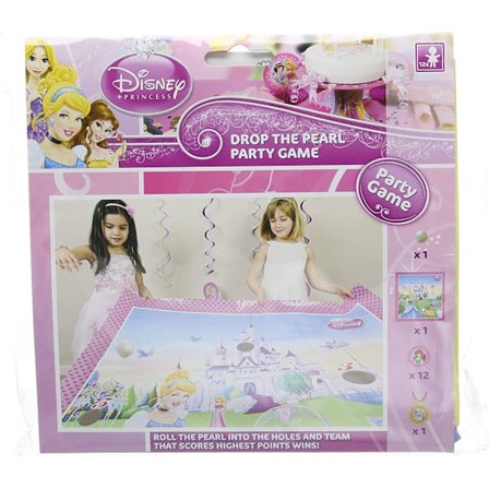 Disney Princess Drop The Pearl Party Game Set One Size Multicol