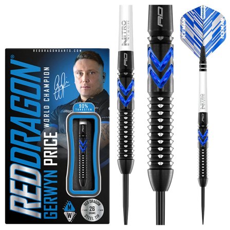 Gerwyn Price Blue Ice SE Steel Tip Darts 26g