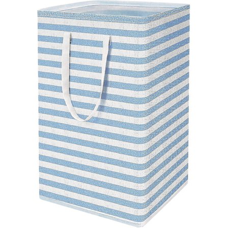 Tvättkorg, 75l Stor hopfällbar hög tvättkorg med handtag, Vattenavvisande fristående klädkorg, Förvaringskorg, Förvaringspåsar för