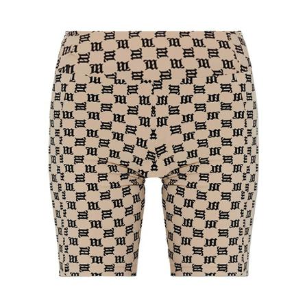 Misbhv Monogrammed crop leggings inbo, Dame Shorts