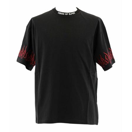 Vision OF Super B1Redfl T shirt Sort, Herre T-shirts