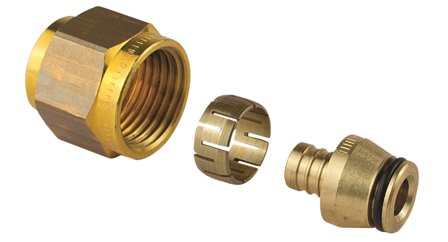 Uponor 1881329 Liitinsarja 12 x 1,7 mm G15, Asennus