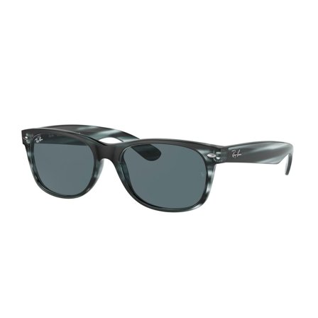 Ray-Ban New Wayfarer Color Mix -Aurinkolasit - Blue Wayfarer - Ray-Ban RB2132 6432R5 55-21
