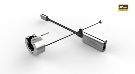 VIVOLINK 8K@60Hz Pro Adapter Ring USB-C
