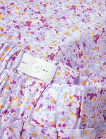 name it Nkfvinaya 7/8 Wide Pant - Purple - 164