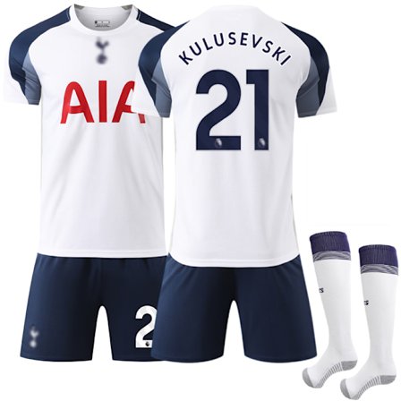 2025-2026 Tottenham Hotspur Børne Hjemme Fodboldtrøje Nr. 21 Kulusevski