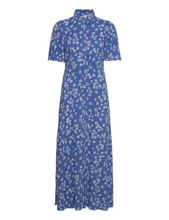 Yaslimo 2/4 Ankle Shirt Dress S. Blue YAS