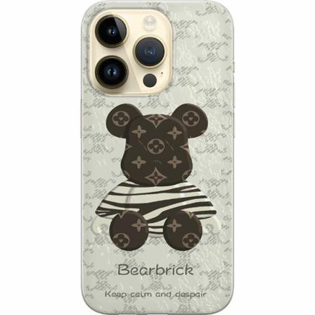 Apple Iphone 14 Pro Genomskinligt Skal Brown Bear