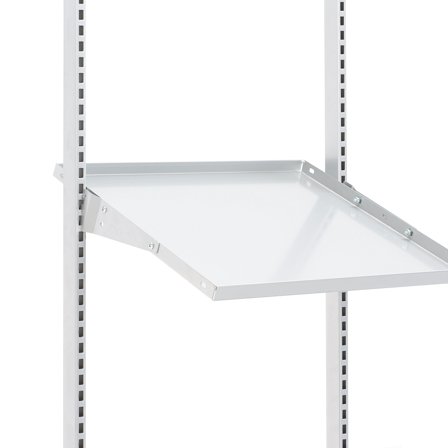 Winkelfachboden für Werkbank MOTION, 645 x 600 mm, Metall