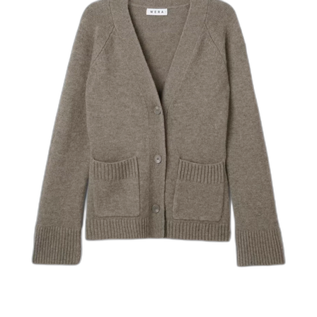 Beige kofta från Wera