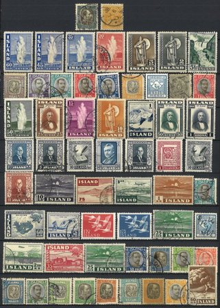 Island - Dubletpakke - Stemplet