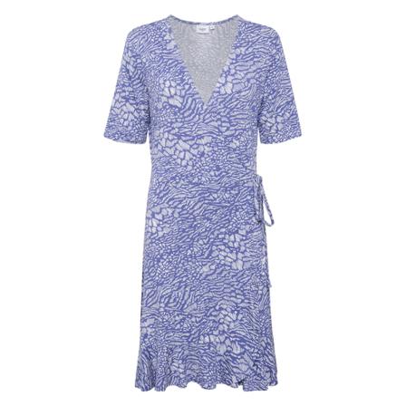 Saint Tropez Mina Wrap Kjole Blå, Dame