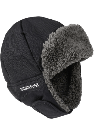 Didriksons Biggles Kid's Cap Mössor & hattar Unisex Svart 54