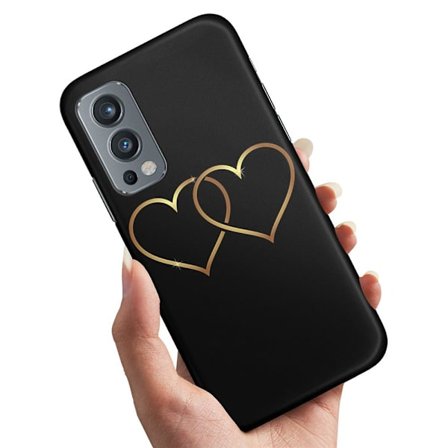 Cover / Mobilcover til OnePlus Nord 2 5G - Double Hearts