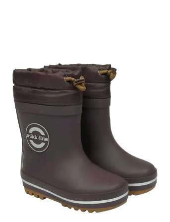 mikk-line Winter Wellies - Brown - 33