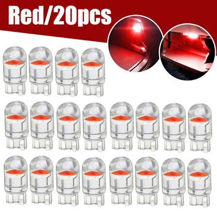 T10 LED COB Amber Wedge Interiør Kuppel Lesekart Lyspære