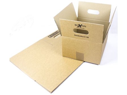 BOXON Wellåda E353 440x320x250mm 7mm A3 - Lyreco - Emballage och lagerutrustning - Lådor och well - Welllådor 1-lag - 370-500 mm