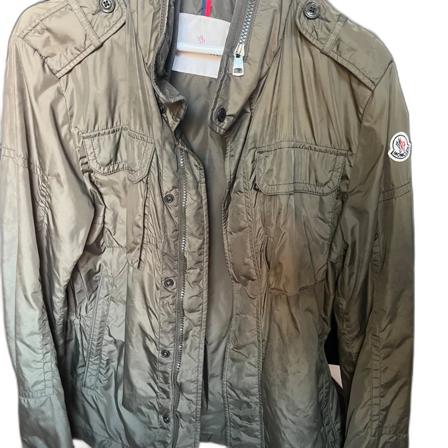 Olivgrön vindjacka från Moncler unisex