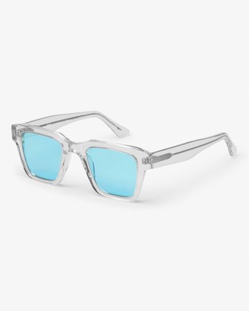 Sunglass 03 - Crystal Clear - Blue - One Size