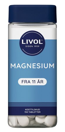 Livol Magnesium 150 tabl, Helse & Madvarer, Mineraler, Magnesium