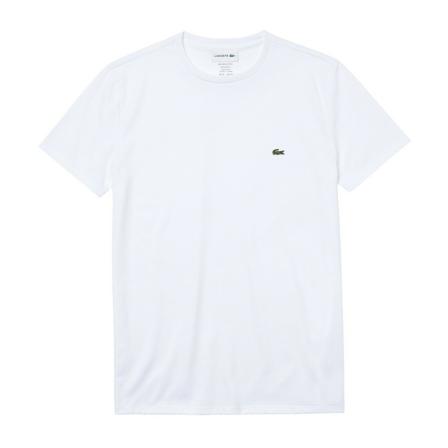 Lacoste, T-Shirts Wit, Heren, Maat:L