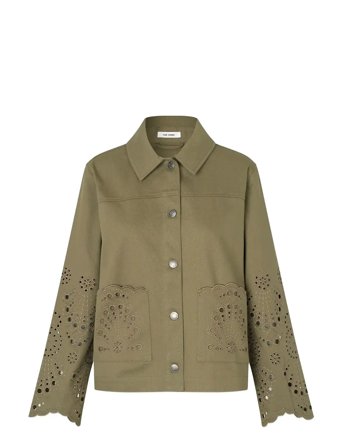 nué notes Grenada Jacket - Khaki green - 38
