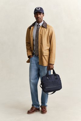 GANT - Essensiell pendlerveske til herre evening blue