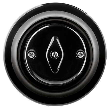 ABB Decento Porselen Vribryter 7 FMHS Sort