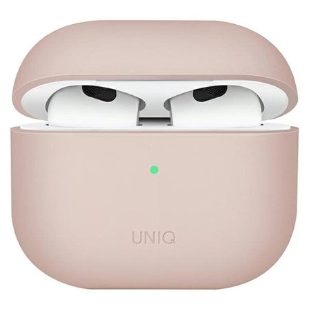 Uniq Lino Silikonikotelo AirPods 3:lle - vaaleanpunainen