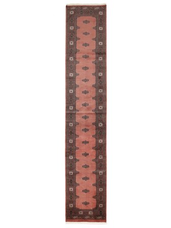 Hand Knotted Bokhara 2Ply Rug 80X416 Wool Small