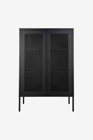 House Nordic - Vitrineskap Melbourne - Svart - Skap - Fra Homeroom