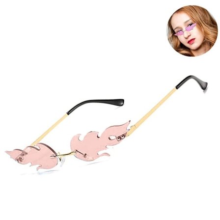 Festa Glasögon Flamma Solglasögon Ramlösa Nyhetsglasögon Rosa KLB