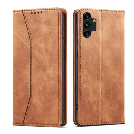 Galaxy A13 5g Plånboksfodral Magnet Fancy - Brun