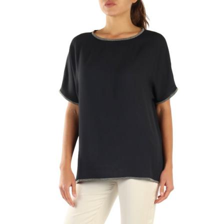 Fabiana Filippi T-Shirts Blå, Dame