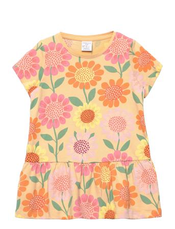 Top Long S S Bottom Frill Aop Patterned Lindex