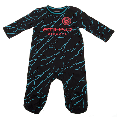 Manchester City FC Baby 2023/2024 Pyjamas 12-18 månader Svart/