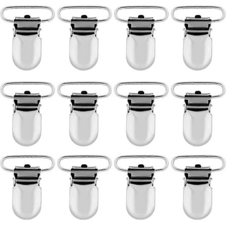 12 stycken metallnapphållare, napphållare 20 mm (FMY)