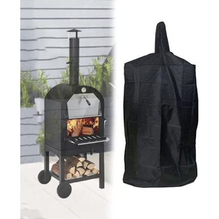 Pizzauunin suojapeite, vedenpit v suojapeite Oxford-kangasta, kest hiilt , leip uunia, grilli (165x65x45cm)
