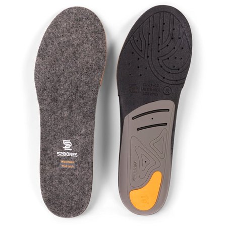 52bones Wooltech inner soles Grey 39/40