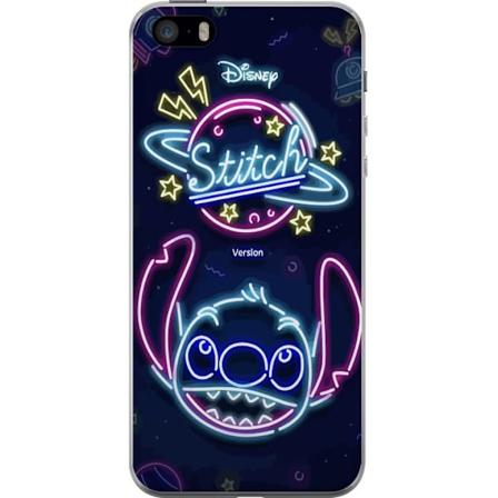 Apple iPhone 5s L pin kyv kuori Stitch Neon