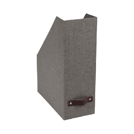 Bigso Box of Sweden Magazine File Estelle, Grey Kontor & papper ONESIZE