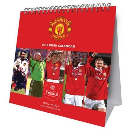 Manchester United Skivbordskalender 2019