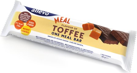 Allevo One Meal bar karamell 57 g