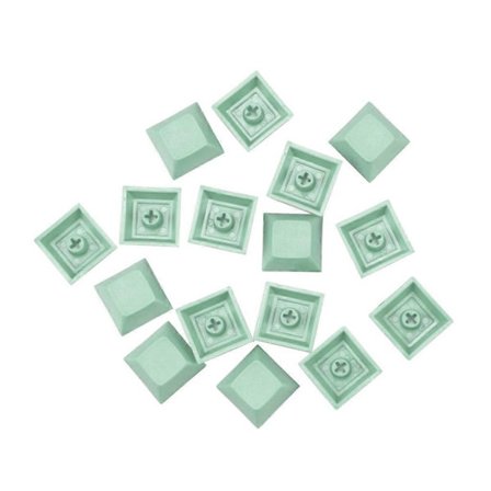 100 stk. PBT Keycap Baggrundsbelysning Erstatning til Mekanisk Tastatur 1U DSA Profil_tfrf