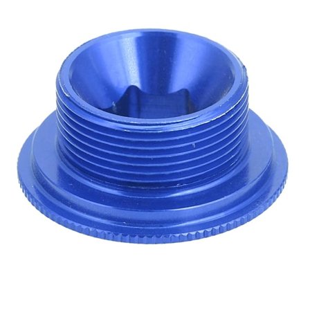 Krankarmbolt for terrengsykkel, brakettdeksel M20*10, kranksett skrue BB akse skruer blå