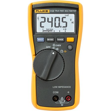 Fluke 113 EUR Multimeter, Måleinstrumenter
